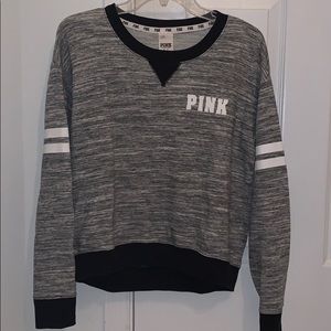 pink sweatshirt